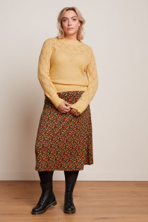 Jeannie Yoke Sweater Farfalle