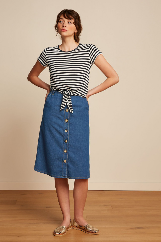 Marie Skirt Chambray