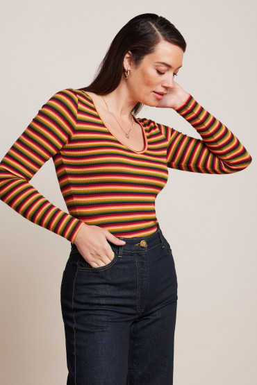 Carice V Top Mimmi Stripe